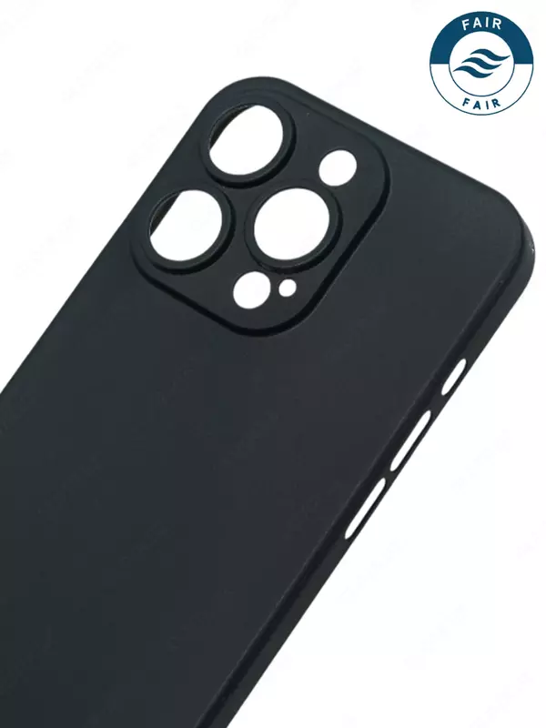 Apple iPhone 15 Pro uchun zarbaga chidamli silikon g'ilof (ranglar assortimenti) - Fair