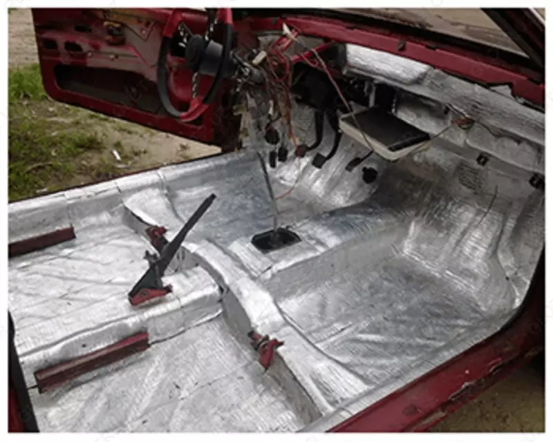 Havo kanallari uchun o‘z-o‘zidan yopishuvchi izolyatsiya