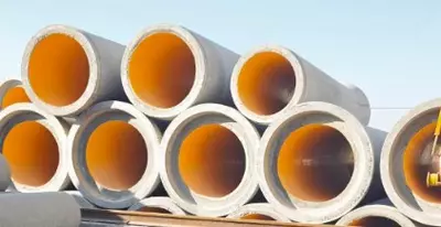 Железобетонная труба с футеровкой