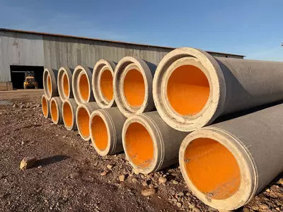  Futerovkali temir-beton quvur - 