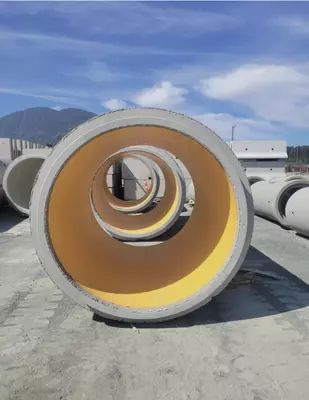  Futerovkali temir-beton quvur Chakana savdo