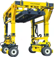 250 tonnagacha bo‘lgan rezina shassili ITALYCRANE ko‘chma ko‘tarma krani