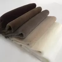 Мех для обуви и одежды с содержанием овечьей шерсти на трикотажной основе