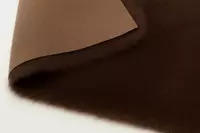 Мех для обуви и одежды с содержанием овечьей шерсти на трикотажной основе - по запросу