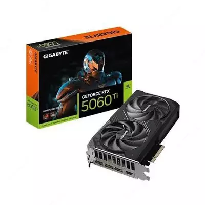  Видеокарта Gigabyte GeForce RTX 5060 Ti WINDFORCE OC 8G