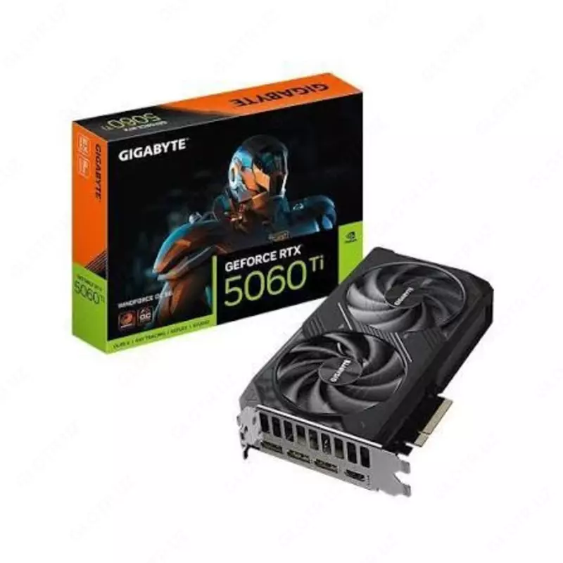   Видеокарта Gigabyte GeForce RTX 5060 Ti WINDFORCE OC 8G