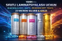  Laminatsiya uchun plyonka 18 Mikron YANGI NASHR NASHRIYOTI MAS`ULIYATI CHEKLANGAN JAMIYAT