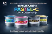  Pastel-C Premium Quality varaqlash mashinasi uchun ofset bo‘yoq - YANGI NASHR NASHRIYOTI MAS`ULIYATI CHEKLANGAN JAMIYAT