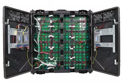 Tashqi modulli LED displey P3 Изготовление