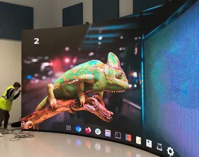 Narx so'rov asosida Ichki moslashuvchan LED displey P3