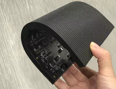 Ichki moslashuvchan LED displey P3 Изготовление