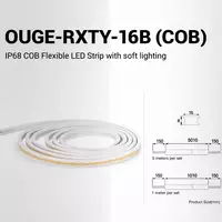 Гибкая светодиодная COB LED-лента OUGE-RXTY-16B