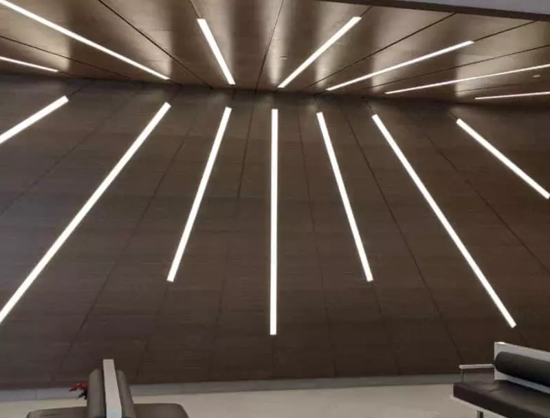 AK-LWW chiziqli LED yoritgich Изготовление