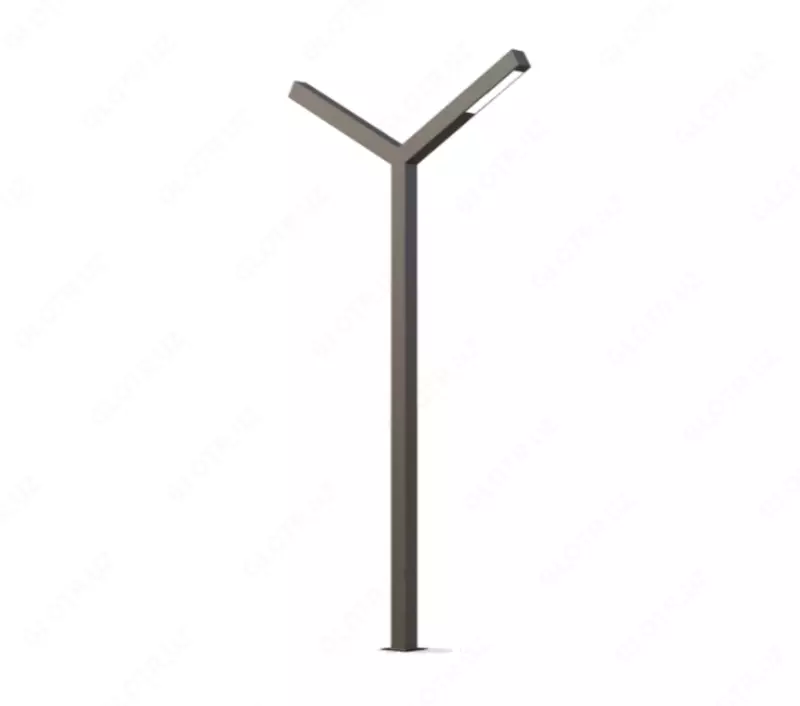 Уличный светодиодный LED-фонарь на опоре DSL 002/2