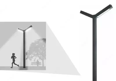 Цена по запросу Уличный светодиодный LED-фонарь на опоре DSL 002/2