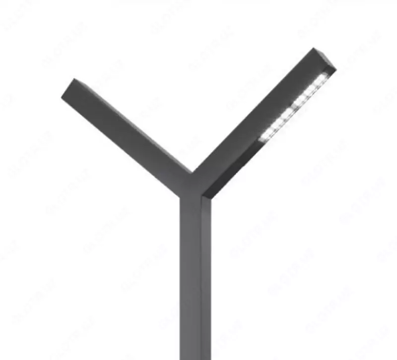 Уличный светодиодный LED-фонарь на опоре DSL 002/2 ООО "TUNGI TOSHKENT"