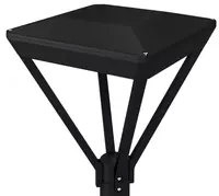 Уличный декоративный светодиодный LED-фонарь на опоре DSL 002/3