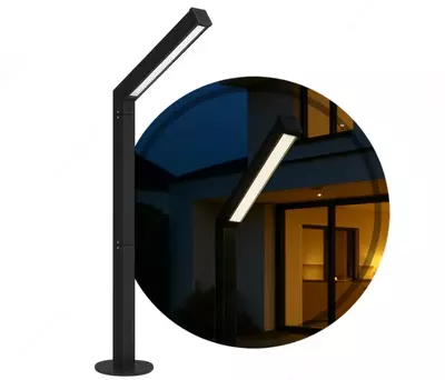 Уличный светодиодный LED-фонарь на опоре DSL 003 Только в розницу