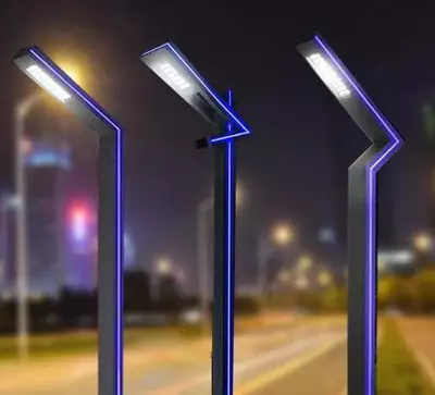 Уличный светодиодный LED-фонарь на опоре DSL 003 ООО "TUNGI TOSHKENT"