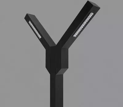 Уличный светодиодный LED-фонарь на опоре DSL 003/2