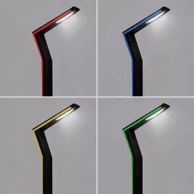 SDSL dekorativ yoritgichli ustunli tashqi LED chiroq