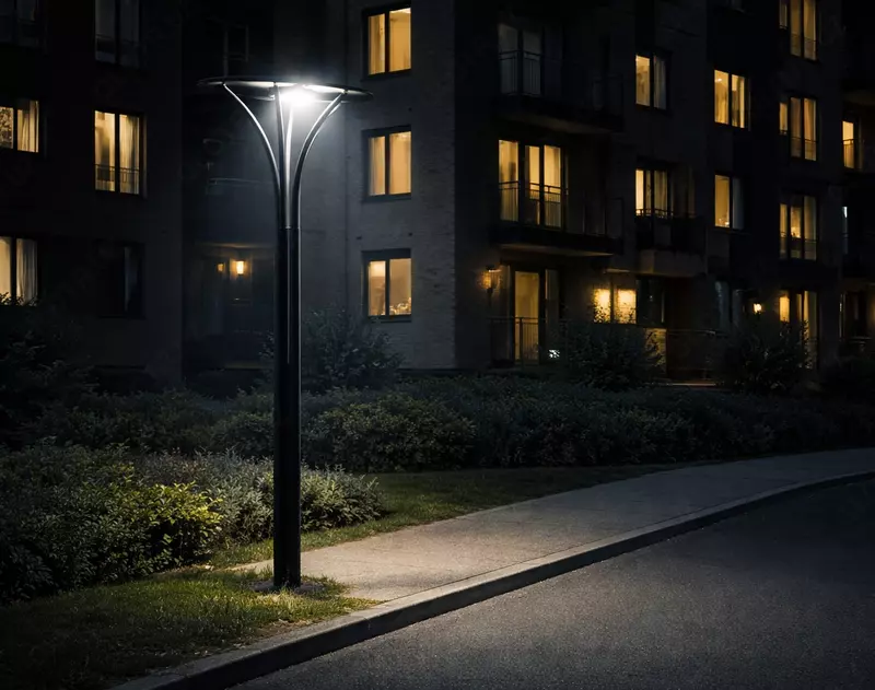 SLU/6/1 bir shoxli tashqi yoritish ustuni Chakana savdo