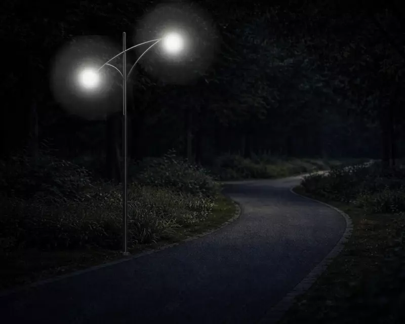 Опора уличного освещения однорожковая PSL 01-64 Только в розницу