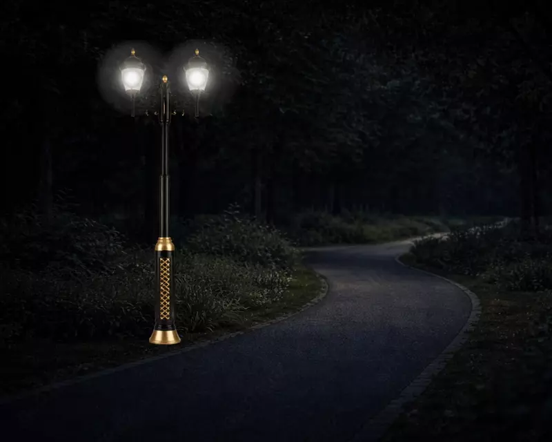 Декоративная уличная опора освещения Tp01 - по запросу