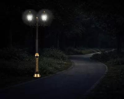 Декоративная уличная опора освещения Tp01 - Цена по запросу