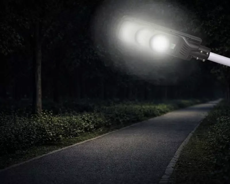 AK-SSL quyosh energiyasida ishlovchi tashqi LED chiroq Изготовление