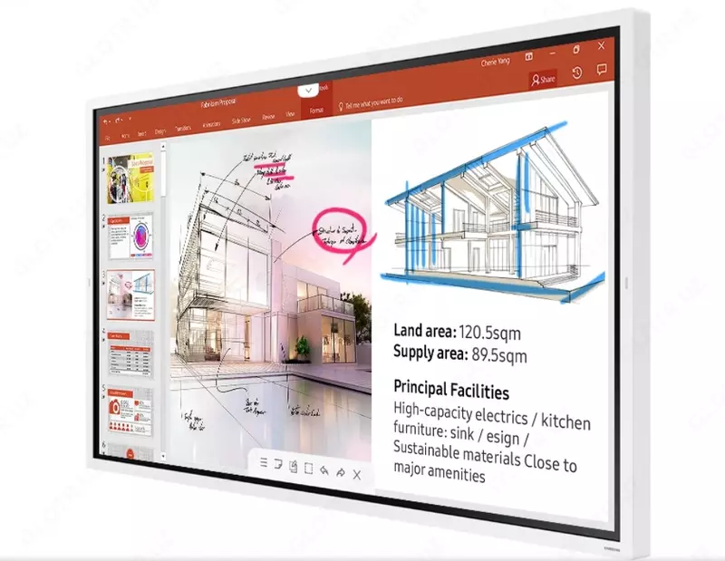   Samsung Flip 2 55″ interaktiv doska