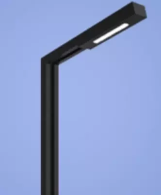 Уличный светодиодный светильник DSL-001/2.5/1 мощностью 35 Вт (F120×80)