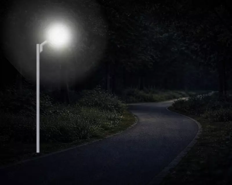  Опора для фонаря трубчатая DSL - 001/1/1 30W Ф120х80 Bra ООО TUNGI TOSHKENT