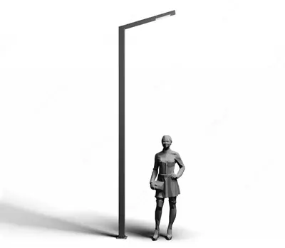  DSL-002/3 5/1 35W tashqi LED ko‘cha fonari (Ф100×100) - 