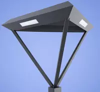 Уличный фонарь DSL - 002/4/3 105W Ф100х100