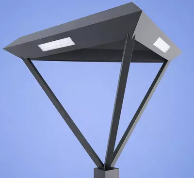  Уличный фонарь DSL - 002/4 5/3 105W Ф100х100 - 