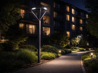   Уличный фонарь DSL - 002/4 5/3 105W Ф100х100