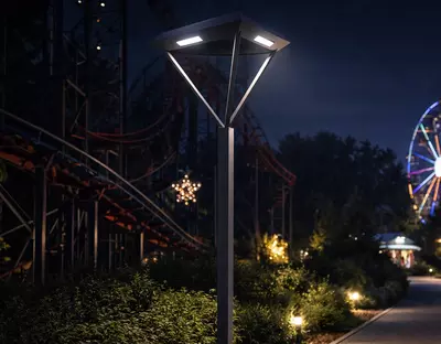  Уличный фонарь DSL - 002/4 5/3 105W Ф100х100 Только в розницу