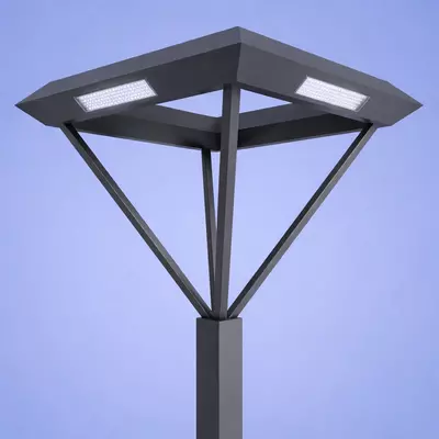 DSL-002/4 5/4 140W tashqi LED ko‘cha fonari (Ф100×100)