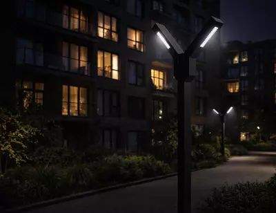  DSL-003/2 70W Ф120×80 Bra kronshteynli tashqi LED ko‘cha fonari Chakana savdo