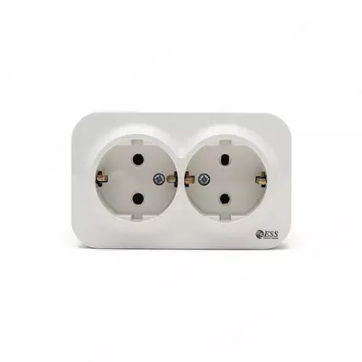 LUX S/Z ikki o‘rinli yerga ulangan rozetka