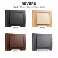 REVERS выключатель — Black / Mebel / Choco / Matte Grafit