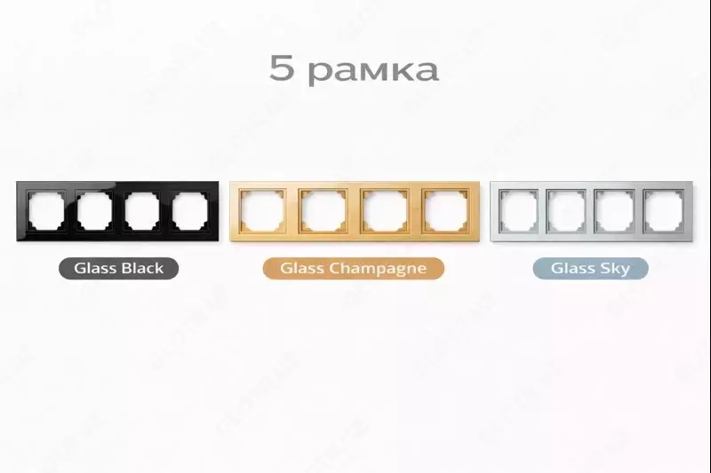 5 рамка для розеток