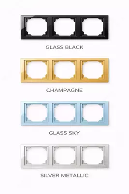 3 рамка для розеток