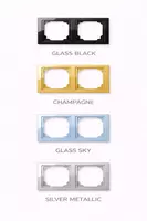 Rozetkalar uchun 2 ramka