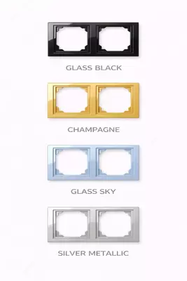 Rozetkalar uchun 2 ramka