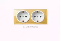   LUX двойная розетка