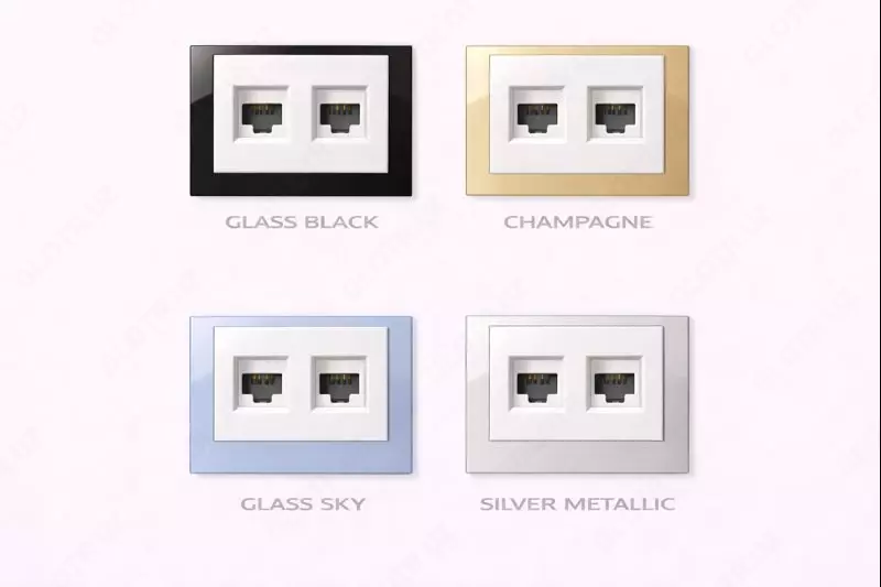 SET ikki portli rozetka