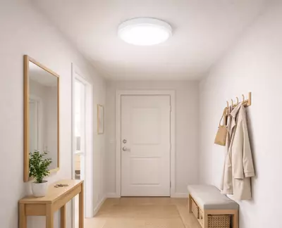  Germetik plafon BLACK 24W 6500K ROUND Chakana savdo