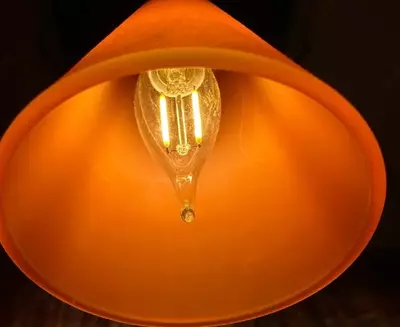  Candle lampochka 12W Gold - 